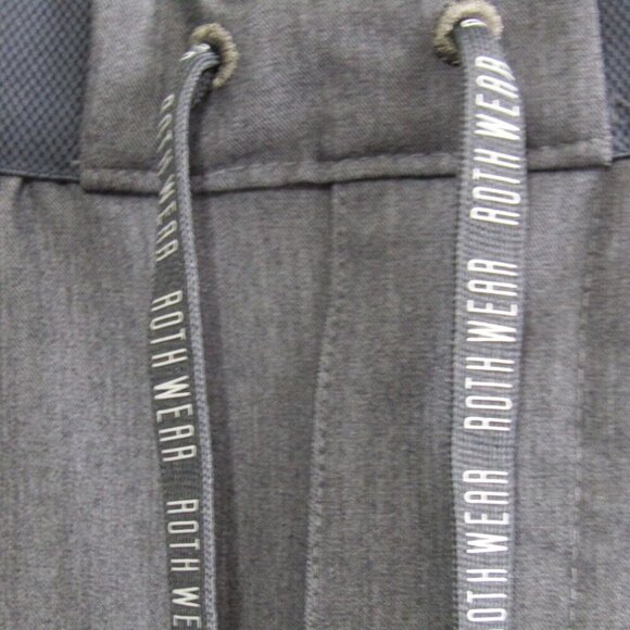 Roth Wear Hutton Straight Leg Gray Scrub Pants Men Sz S 7779 Nurse Vet Tech CNA - Picture 4 of 13